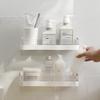 Punch-Free Wall-Mounted Bathroom and Kitchen Storage Rack