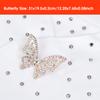3PCS Combed Cotton White Adults Children Horse Riding Collar Flower Necktie Brooch Equestrian AccessoryButterfly Free