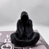 3D Printed Ghost Wizard Candle Holder, Gothic Aromatherapy Candle Ornament Candle Holder Halloween and Christmas Decoration