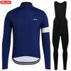 Raudax Long Sleeve 2026 Autumn Breathable Cycling Suit Set Sports Team 2026 MTB Bike Shirts Autumn Offroad Bike Jerseys Sportswear Cycling Clothing