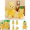 Suave y Achuchable Piña Oso Winnie the Pooh Peluche Amarillo Regalo de Navidad para Niños