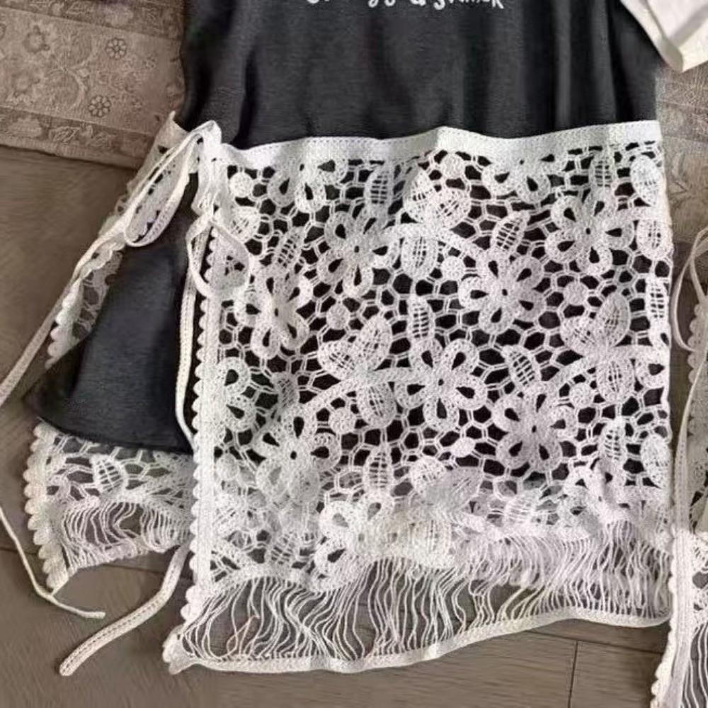Diseño con cordones Pañuelo de cadera Elegante Cinturón de cintura Falda Moda Cinturón de cintura Salida informal