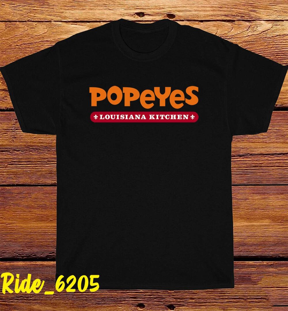 Men s and Women s T-shirts Popeye s Loisiana Kitchen M