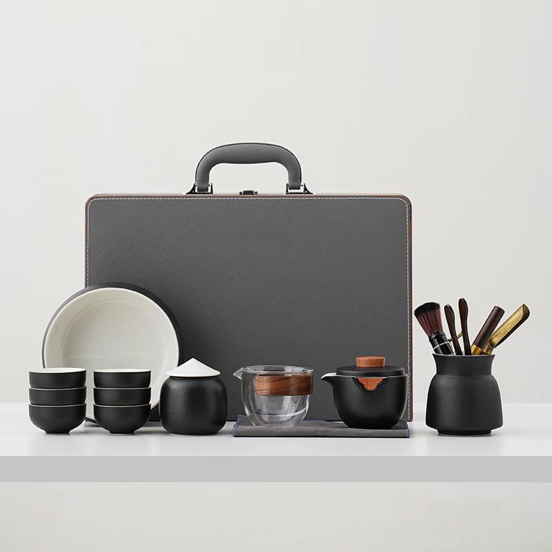 Minimalist Ceramic Kung Fu Tea Set