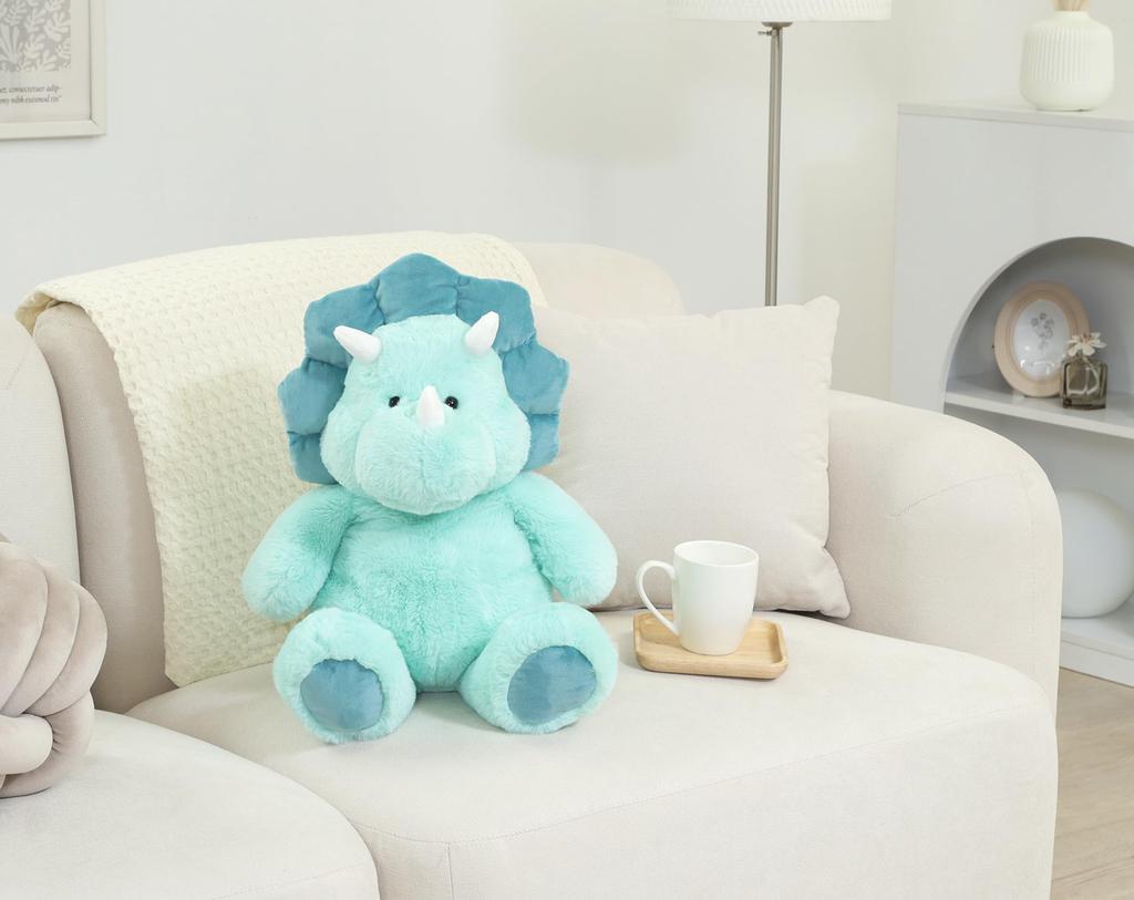Fujiboeki Triceratops Plush 35cm X D X 20cm X 25cm X 35cm Toy, (W H), (18724)