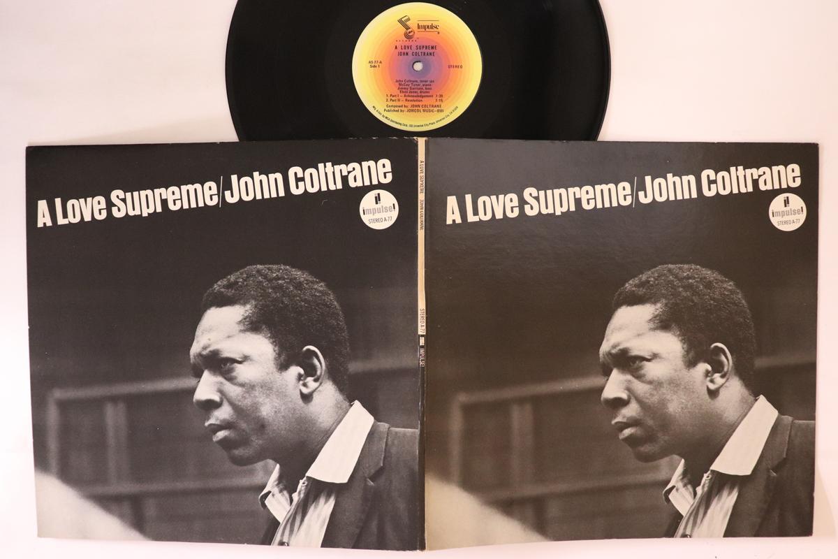 

LP Пластинка JOHN COLTRANE - A Love Supreme AS77 IMPULSE!/ABC США Джаз Б/У