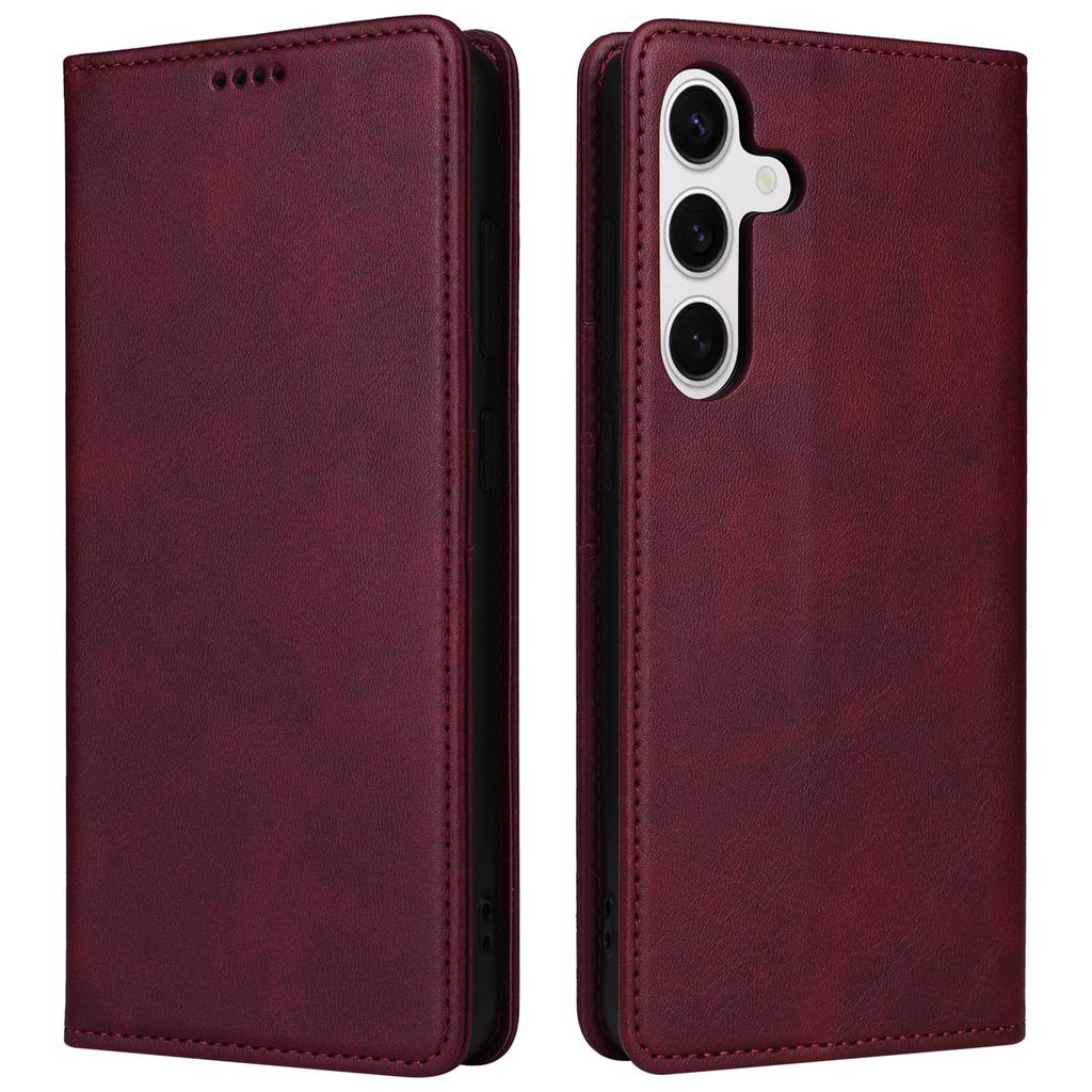 Dla Samsunga Galaxy S25+/S24+ Etui Blokujące RFID Skórzane PU Klapka Pokrowiec na Telefon