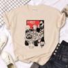 Unisex Arale T-shirts Women Graphic Japanese Unisexga Tshirt Female Y2k Clothes Y2k Top Harajuku Graphic T Shirts Women Clothing