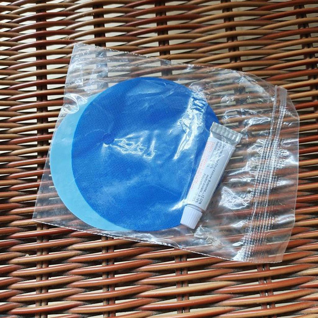 2 Stück Pool-Reparaturflicken Schwimmbadflicken Klebesets Selbstklebend Aufblasbares Boot Reparaturflicken PVC-Flicken Aufkleber