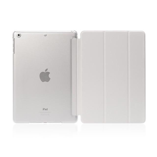 

Розкішний протиударний чохол Smart Leather Stand Case Cover для Apple iPad Pro Air 9.7 10.5 10.9 10.2 11 дюймів I Pad Mini 1 2 3 4 5 6 For IPad Air 2020 білий