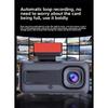 HONG TONG New WIFI Dual Lens Driving Recorder with Reverse Image Supporting High-definition 1080P Infrared Night Vision