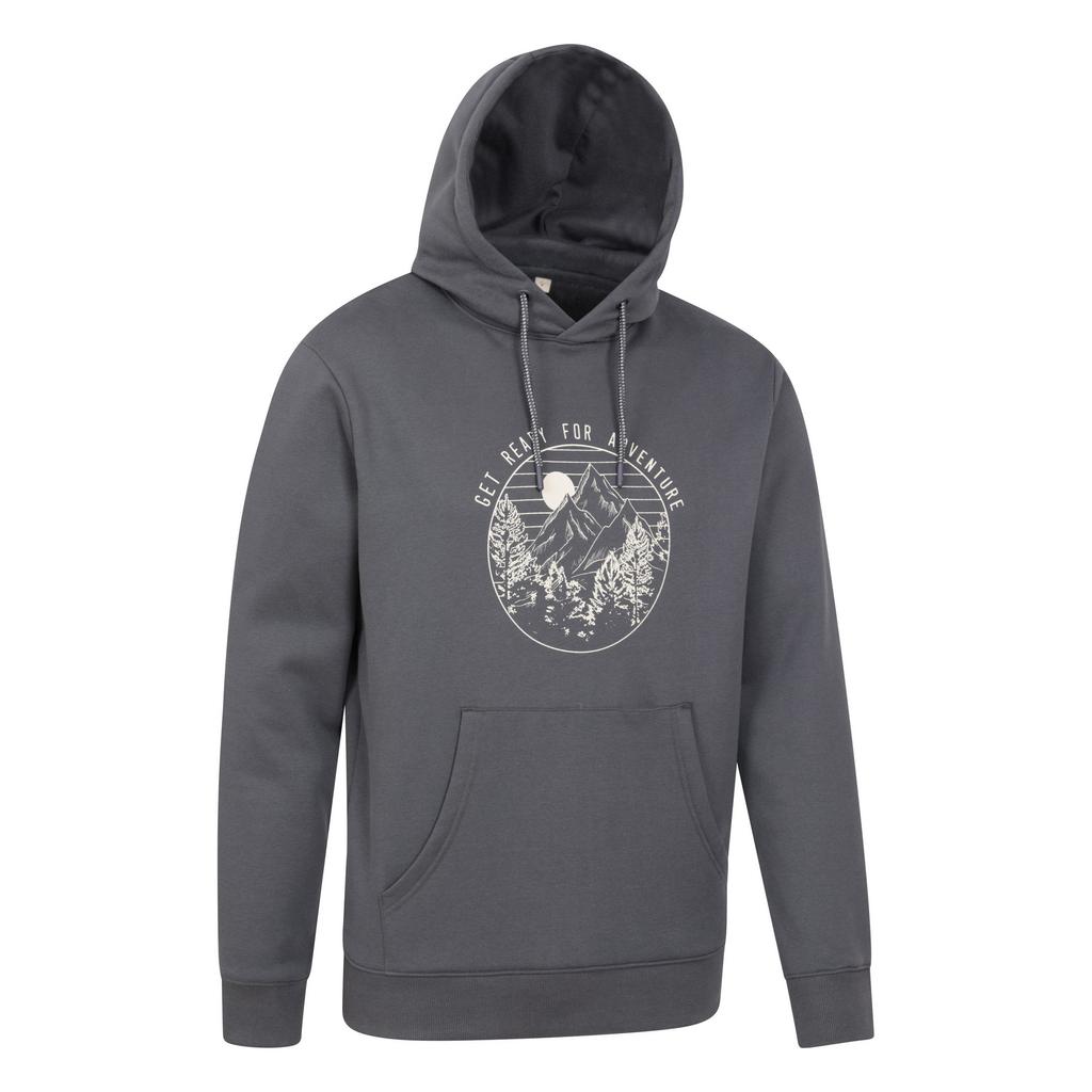 Mountain Warehouse Men's Get Ready For Adventure Hoodie