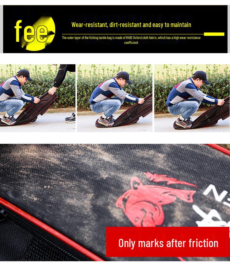 Multifunctional Waterproof Fishing Tackle Backpack and Rod Bag