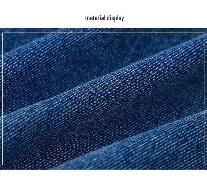 Dámská džínová bunda střední délky s velkými kapsami - Ležérní zeštíhlující trenčkot na jaro a podzim