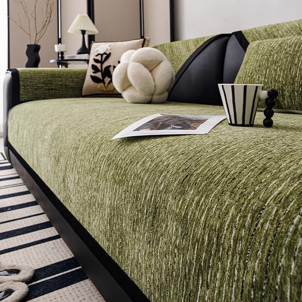 Sofa Cushion Four Seasons Universal High-Grade Chenille Sofa Cover Cloth Anti-Cat's Paw Sofa Cover Cover Cloth