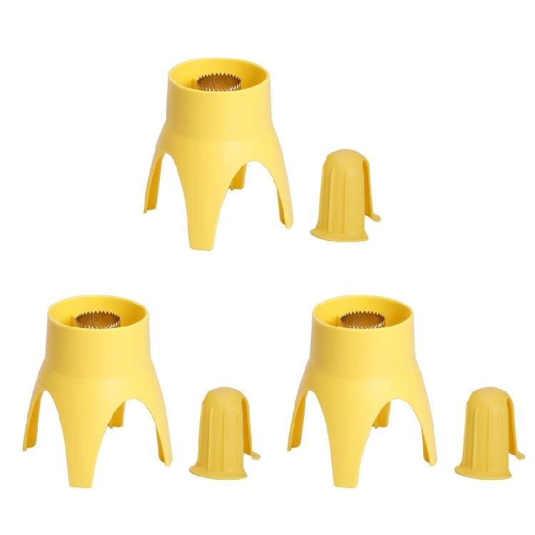 Space Saving Corn Shelling Tool Professional Corn Kerneler Device With Stainless Steels Blade For Cooking