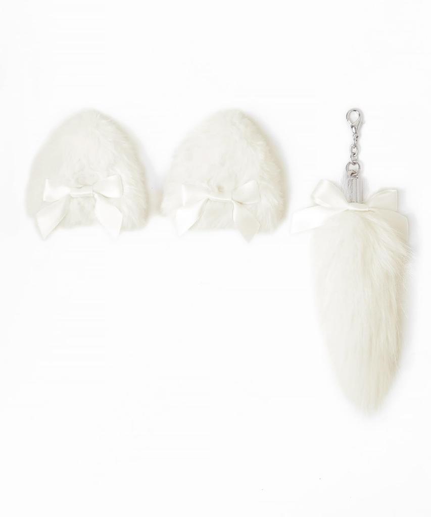 WEGO Cat Ear DIY Custom Favorite Cute Ita Cat Size Black Set, Decorations, Item, Bag, Gift, Women's, F,