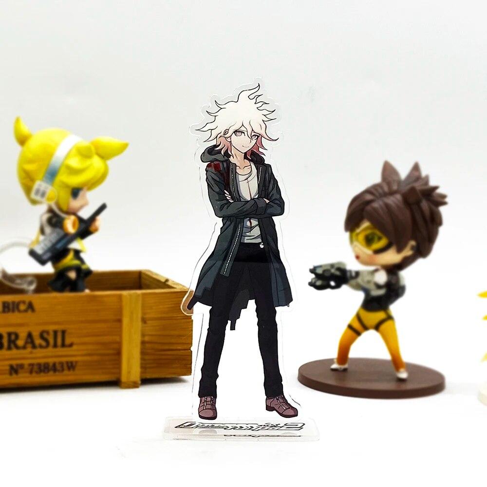 Danganronpa 2 Hinata Hajime Komaeda Nagito HM  Japanese Acrylic Stand Standee Toy Figure