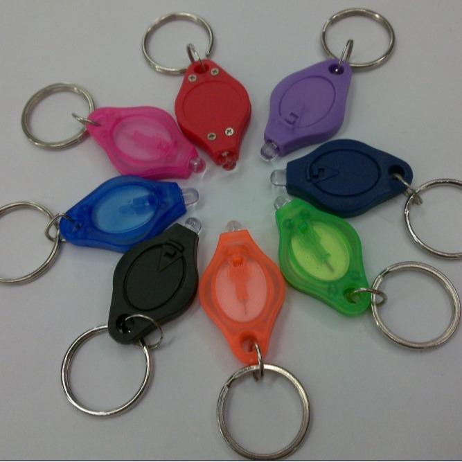 Portachiavi Mini LED Tartaruga Rombo - Luce Multicolore Regalo Promozionale