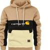Men's Trendy Color Block Hoodie - New Fashion Style