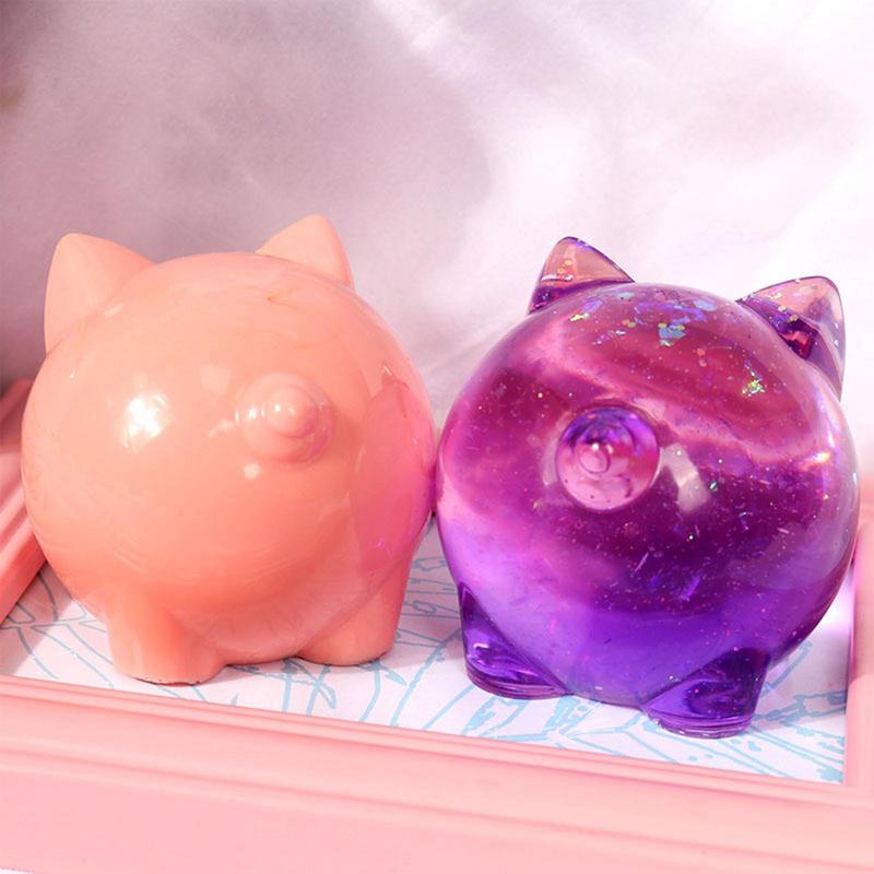 Silicone Candle Mold - 3D Piggy Soap Making Foodgrade DIY for Cake Decorating