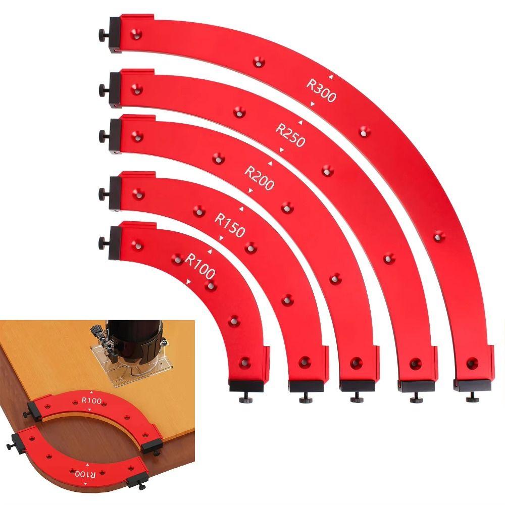 R100 R150 R200 R250 R300 Round Corner Radius Templates Reusable Radius Jig  Edge Molding