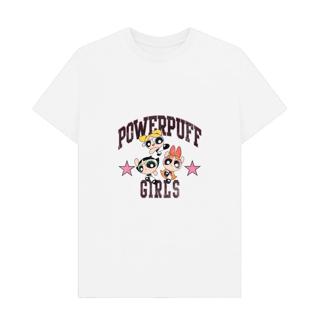 Das Powerpuff Girls Unisex-Erwachsene Logo-T-Shirt