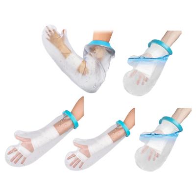 Reusable Waterproof Shower Protector Soft Cast Cover for Shower Arm for Easy On Off Bathing Comfort Bathing Use