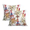 New American Retro Floral Pillowcases Various Styles of Cushions Pillowcases Home Decoration