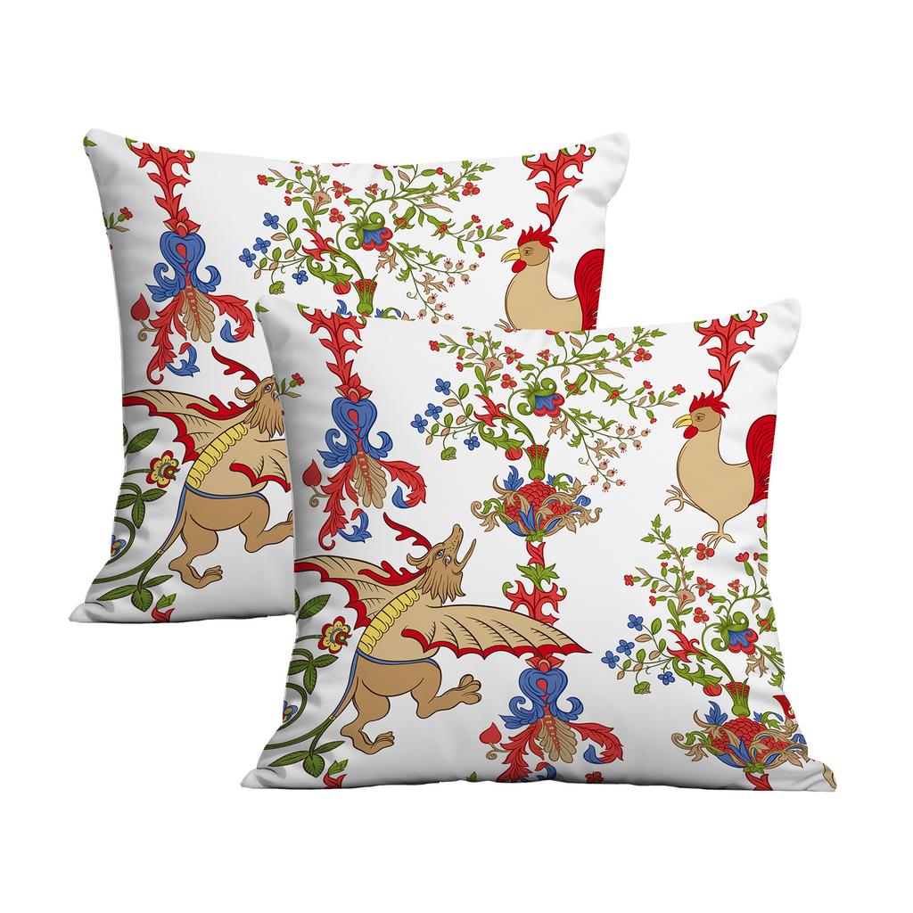 New American Retro Floral Pillowcases Various Styles of Cushions Pillowcases Home Decoration