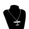 Titanium Steel Pendant Hiphop Punk Korean Clavicle Choker Man Chain Necklace Neck Jewelry Airplane