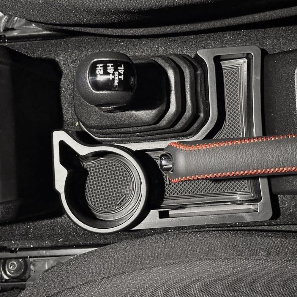 For Suzuki Jimny JB64 JB74 4WD AT 2019-2025 Gear Shift Storage Box Center Console Cup Holder Organizer Car Interior Accessories