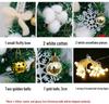 60cm Mini Christmas Tree with Lights & Desktop Ornaments