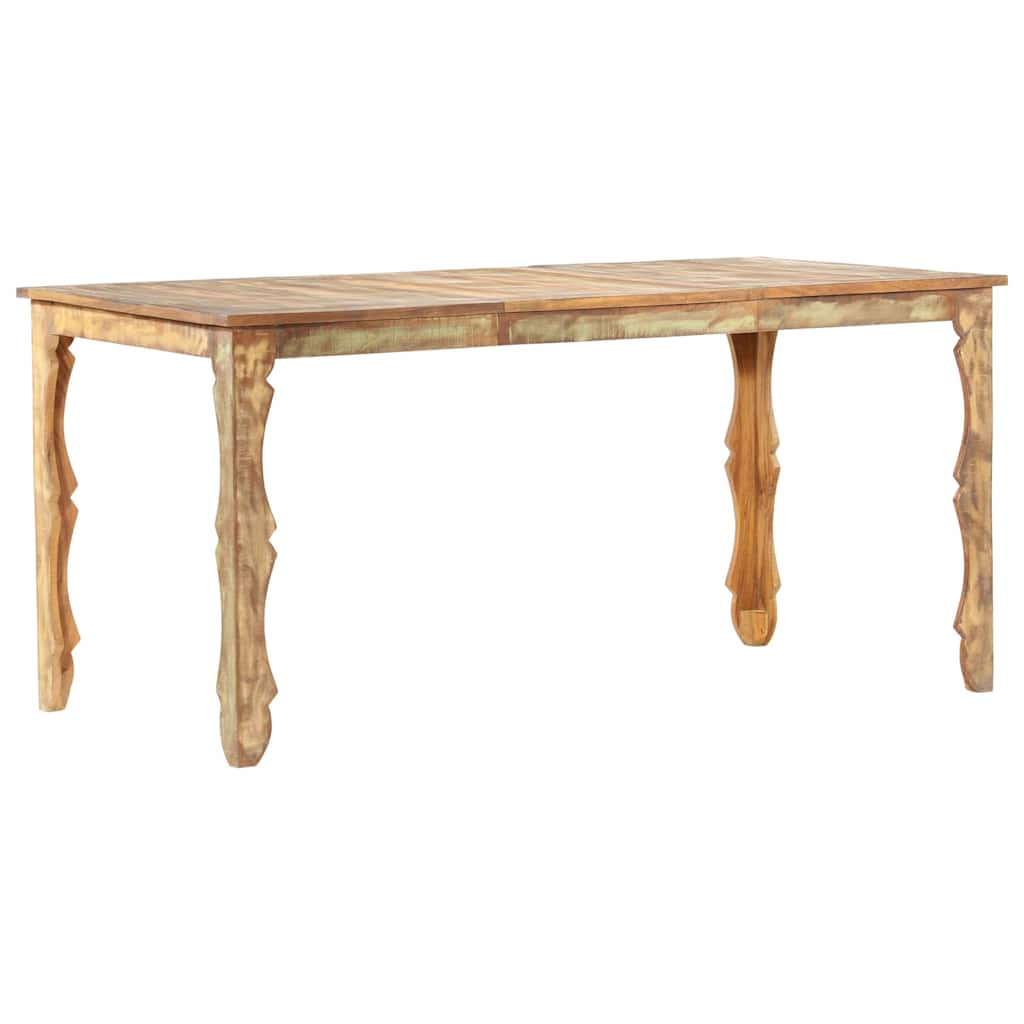 Dining Table 160*80*76 Cm Reclaimed Solid Wood
