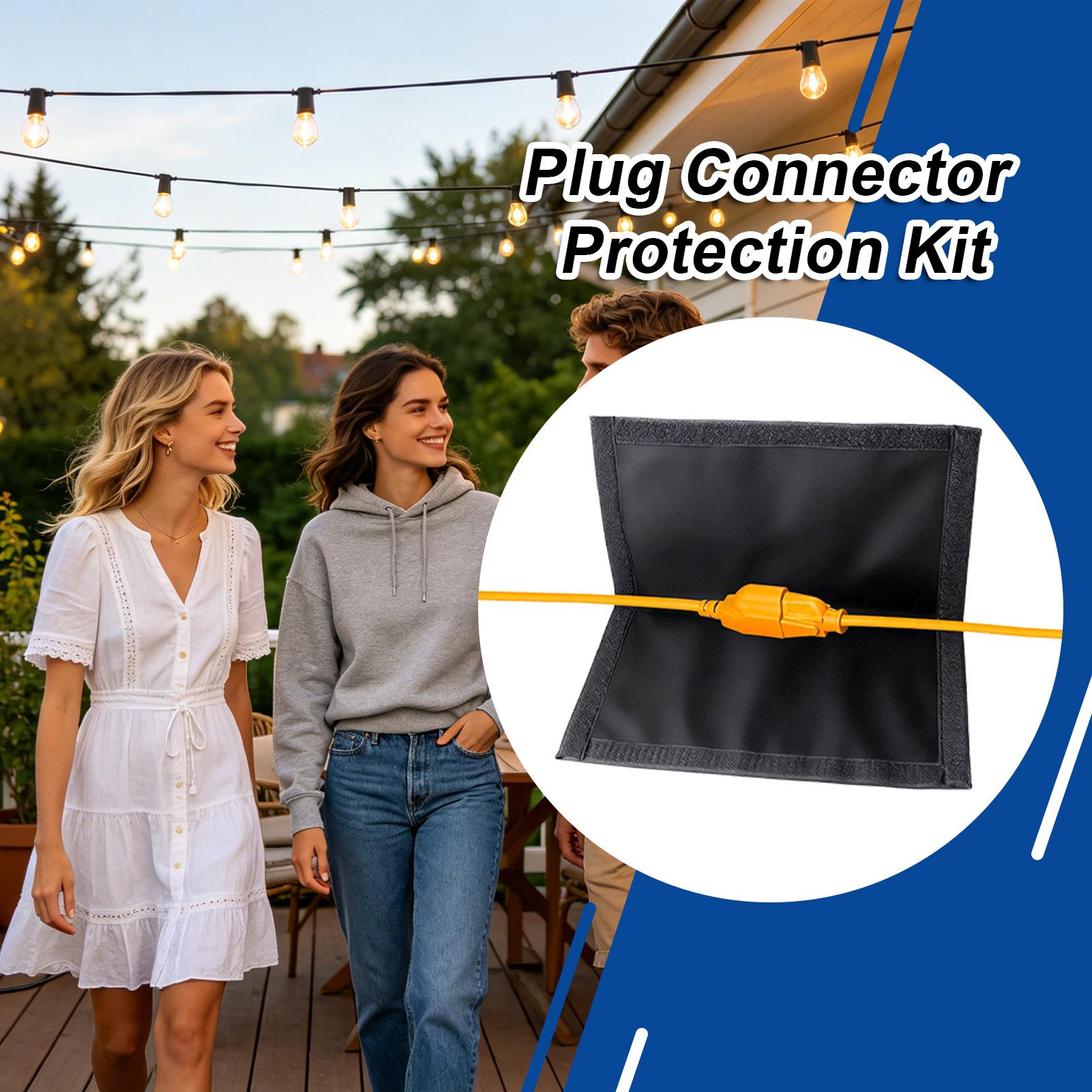 

Outdoor Cord Cover Waterproof 3 Pieces Electrical Plug Protector High-Density Electrical Cord Cover For Construction Farm China Mainland