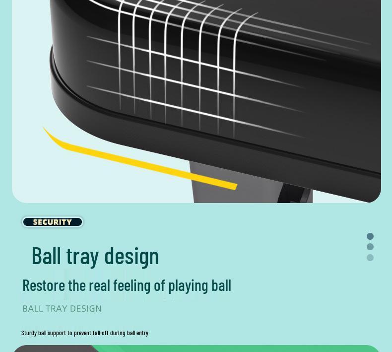 Billiard Table with Automatic Ball Return - Large Indoor Model for Parent-Child Interaction and Children's Simulation Play