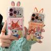 Judy Nik Anti-Fall iPhone 14/13 Pro Max Case with Skin-Covered Ears, Compatible with Apple 17/16/15 Models.