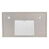 Edesa - Pop-box 90x - Silver - Wall-mounted Hood 90 Cm - 460 M³/h - 3 Speeds - 190 W