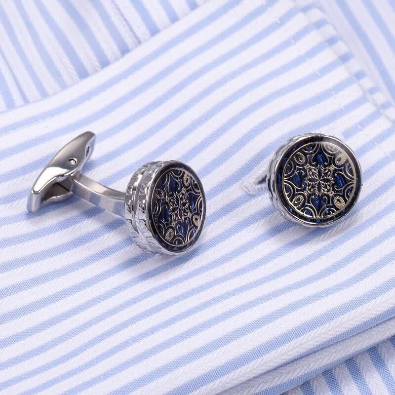 GLO-STORY Men s French Cufflinks