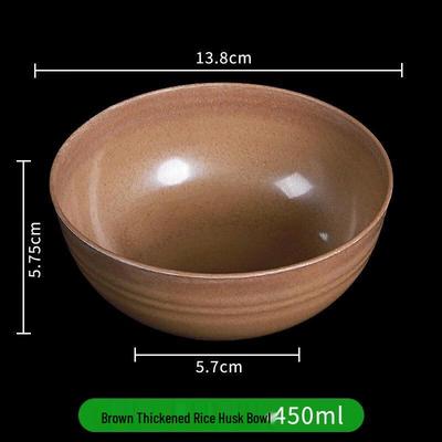 Disposable Rice Husk Bowls