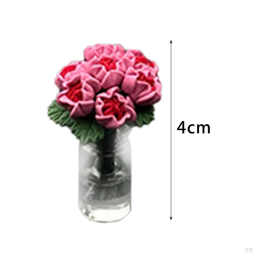 Car Dashboard Miniature Garden Decor for Home And Office