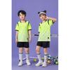 Kids Soccer Jersey Set Boys Girls Quick Dry Short Sleeve Training Uniform Students