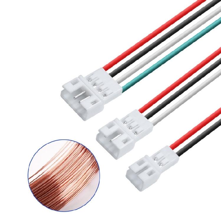 Industrial PH2.0 Terminal Cables 30pcs PVC Housing Metal Contacts 2P/4P/3P Easy Installation Multiple Device Use