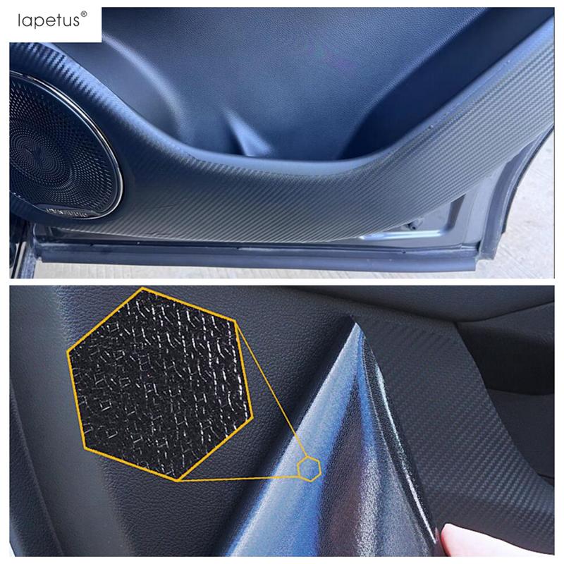 Car Door Anti Kick Pad Side Edge Film Protection Carbon Fiber Stickers Accessories Interior For Dongfeng Voyah Free  - 2024