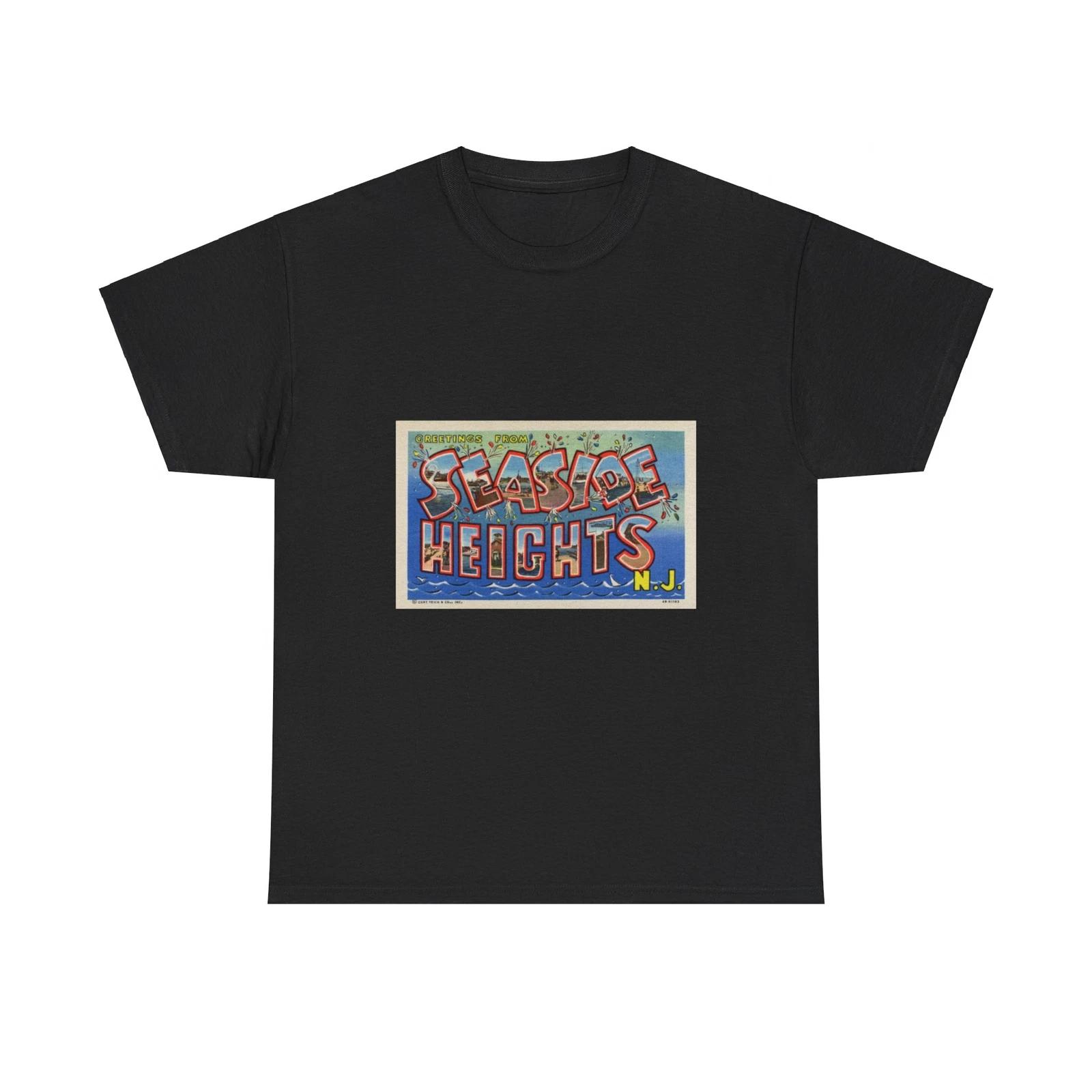 

Greetings from Seaside Heights N J (Greeting Postcards) T shirt M