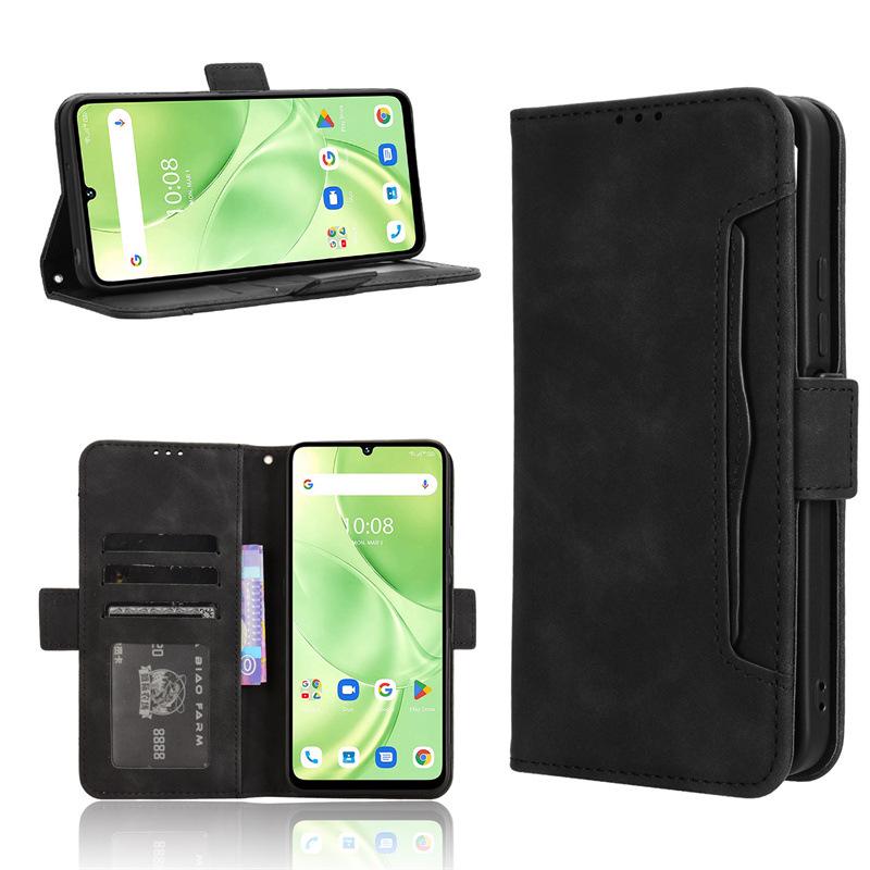 Compatible with Youmi Umidigi G9 5G/G9X: Leather Multi-Card Slot Flip Case for Note 90