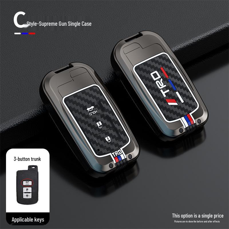 Key Cover for Toyota Land Cruiser LC300, Prado, and RAV4