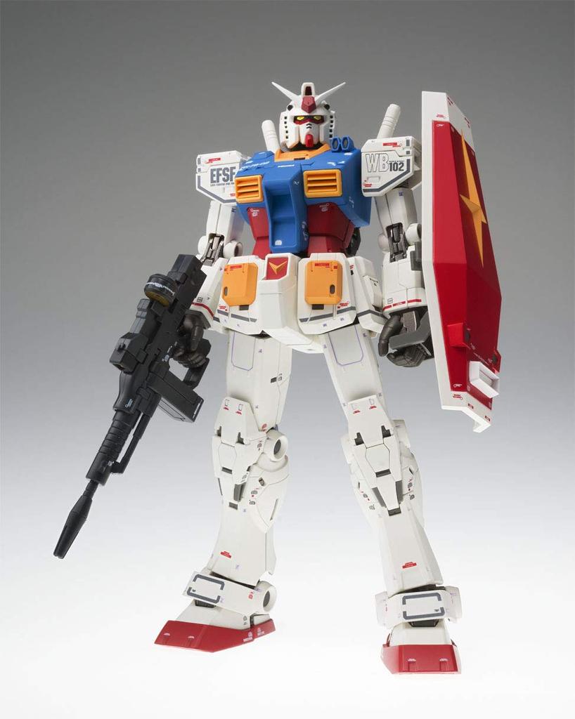 TAMASHII NATIONS GUNDAM FIX FIGURATION METAL COMPOSITE Gundam Anniversary Approximately 180mm ABS PVC Painted Movable Figure RX-78-02 (40th Ver.) & &