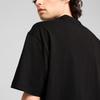 PUMA T Shirts Men's Black Crew Neck Moderate 626755-01