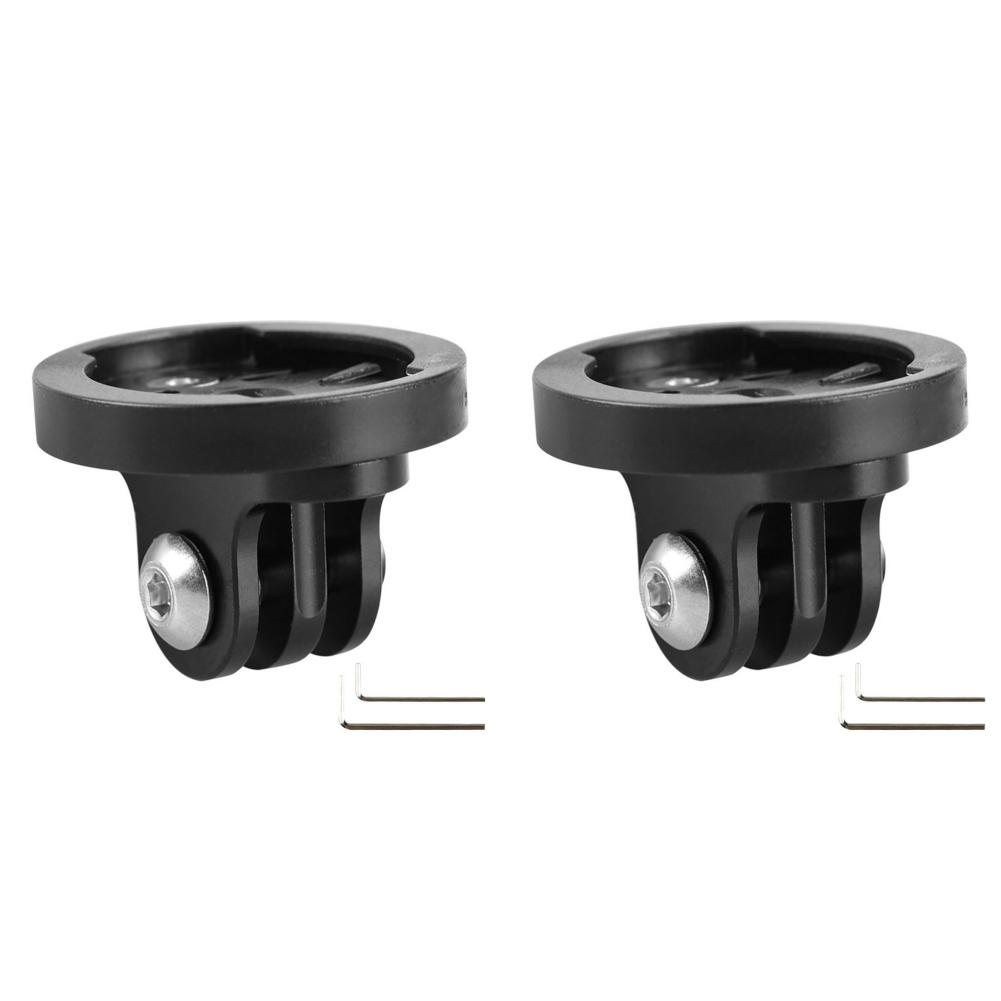 Fahrradkamera Scheinwerfer Adapter Aluminiumlegierung Fahrradcomputer Halter Basis Leichtgewicht Radfahren Frontlicht Halterungsadapter